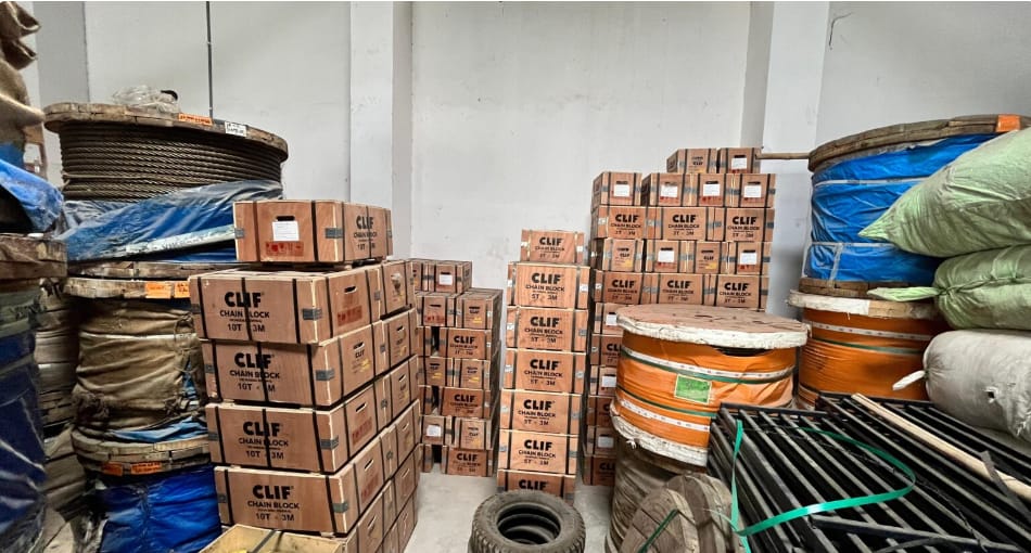 AEC factory and warehouse — material handling equipment